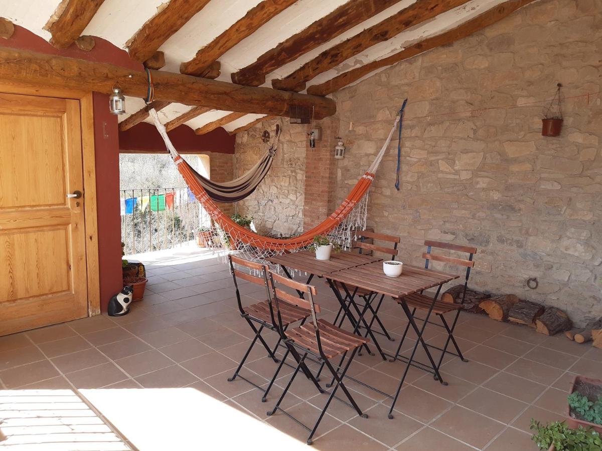 Casa Miret Pension Vallvert de Queralt Buitenkant foto